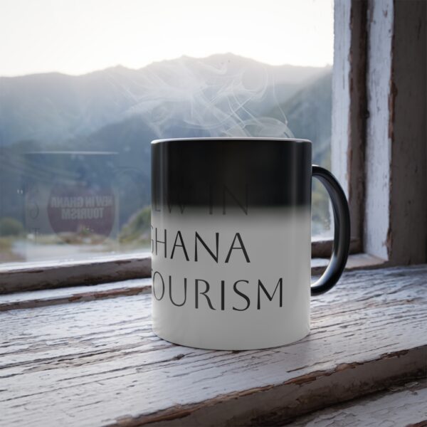 Color Morphing Mug - New in Ghana Tourism, Unique Gift for Travelers, Coffee Lover's Essential, Fun Kitchen Decor, Holiday Surprise - Image 6